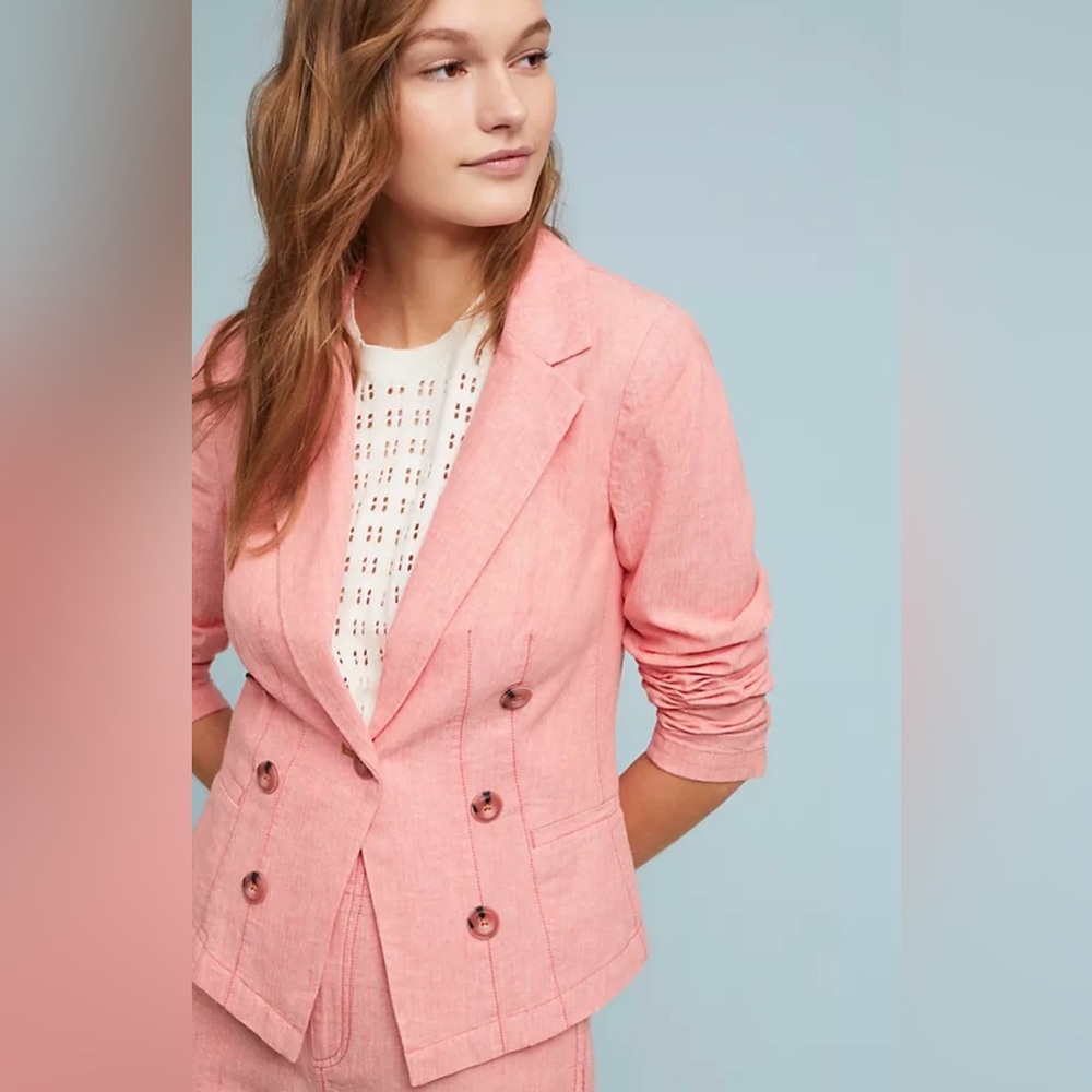 Anthropologie Seaboard Blazer, Sz 6 NWOT - Picture 2 of 6